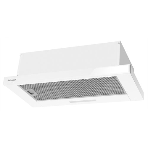 Встраиваемая вытяжка Weissgauff Hide 600 WG цвет корпуса white glass цвет окантовкипанели белый 584100₽