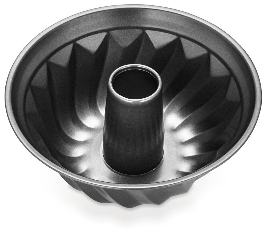 Форма для выпечки кекса Fissman, 24.5x10.5 см, углеродистая сталь, темно-серый (5669)