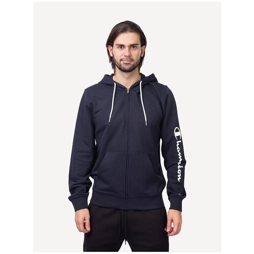 Hooded Full Zip Sweatshirt, толстовка, (NNY) синий, XS