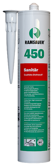 450 SANITÄR — санитарный силиконовый герметик для влажных помещений(белый)