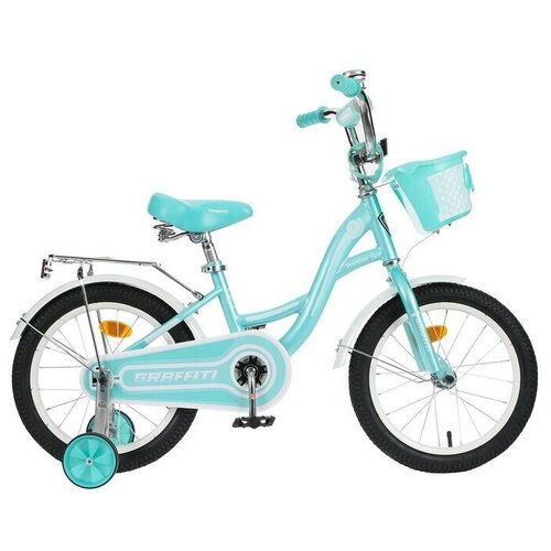 Велосипед 16 Graffiti Premium Girl цвет мятныйбелый 932900₽