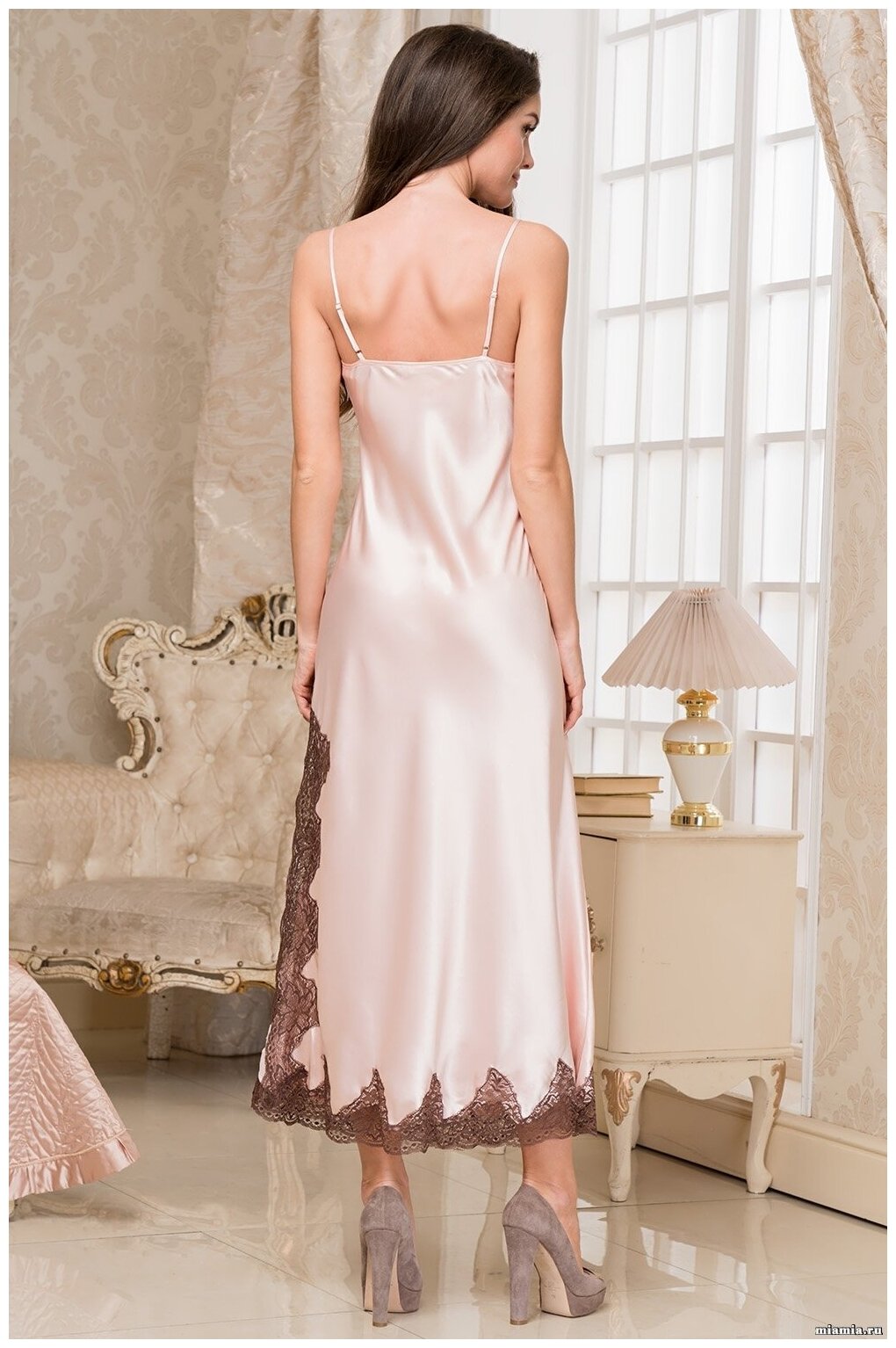 Сорочка MIA-AMORE, размер XL(50), розовый - фотография № 3