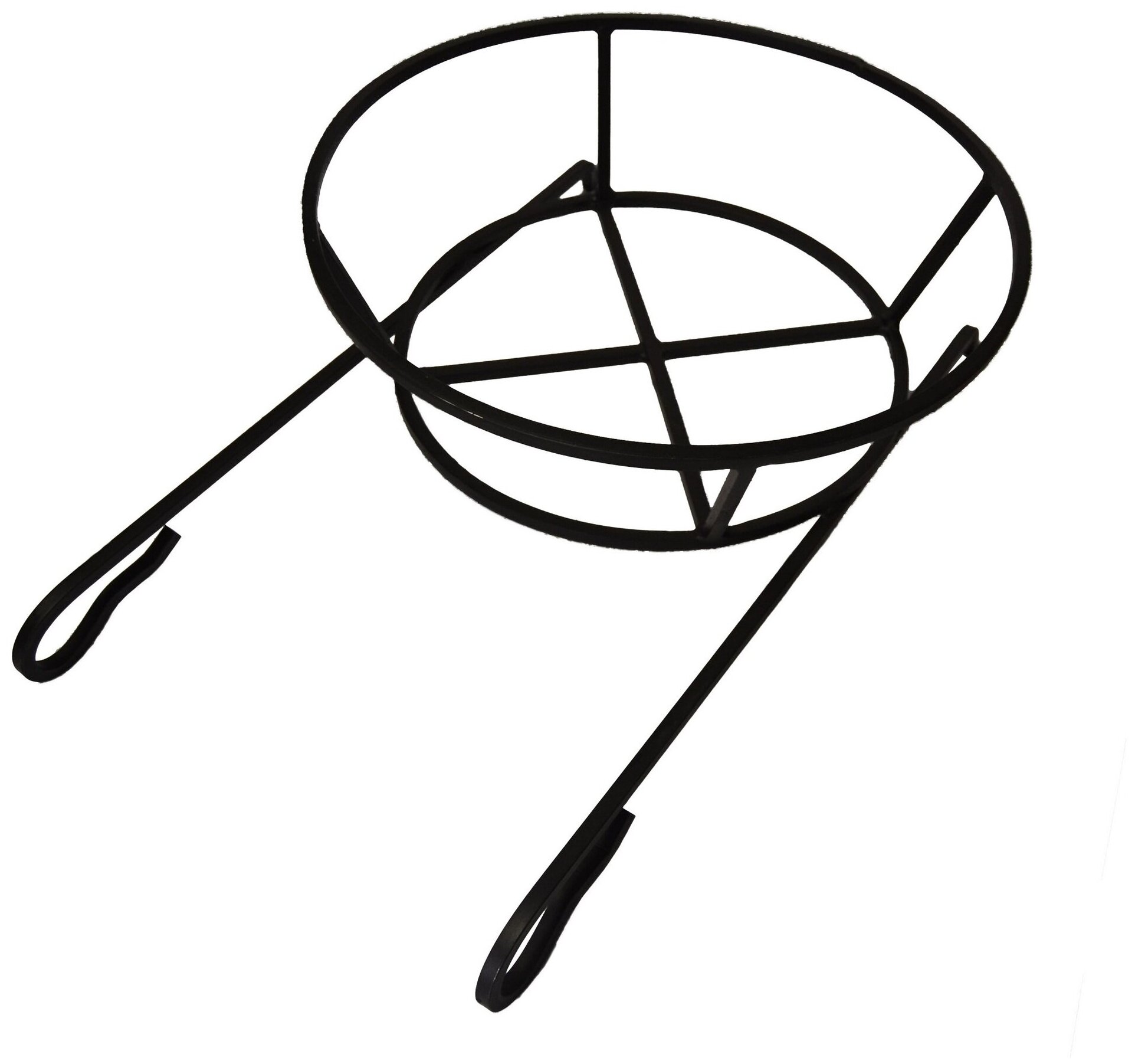 Подставка с ручками для казана саджа решетки На мангал и костровую чашу D-450