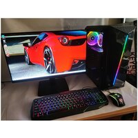 Компьютер для игр и учебы/i7/GTX1050/16GB/SSD-500/Монитор 24'