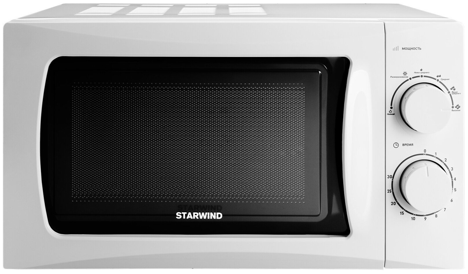 Микроволновая печь Starwind SMW3720 белый (плохая упаковка) - фото №1