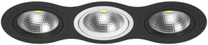 Точечный светильник встроенный черно-белый Lightstar Intero 111 i937070607