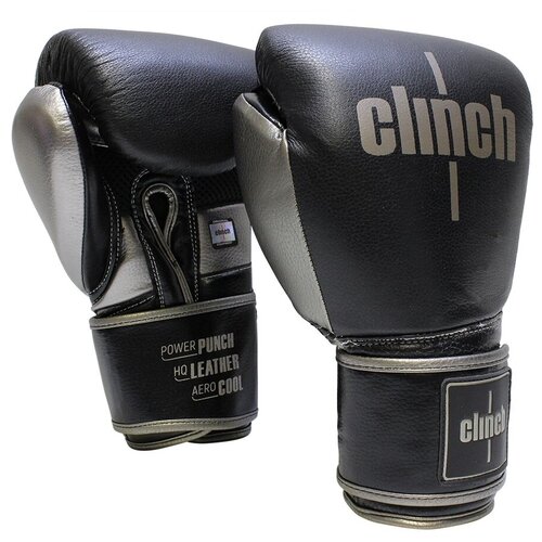Боксерские перчатки Clinch Prime 2.0 Black/Bronze (16 унций)