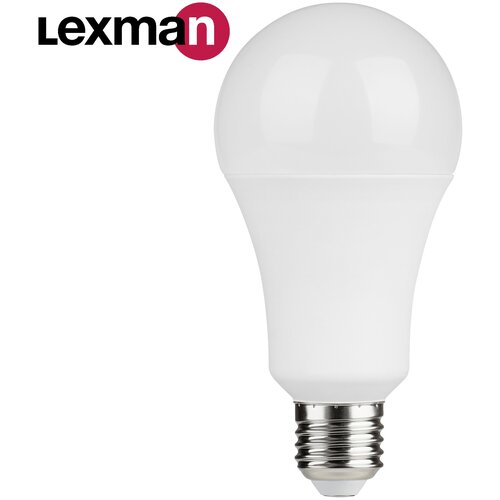 Светодиодная лампа Lexman, E27, 170-240 В, 10 Вт, груша матовая, 1000 лм, нейтральный белый свет