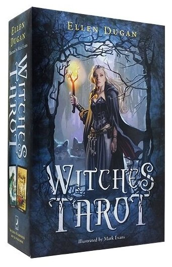 Карты Таро "Witches Tarot Set" Llewellyn / Таро Ведьм