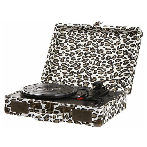 Проигрыватель Crosley Cruiser Deluxe Portable Leopard CR8005D-LP