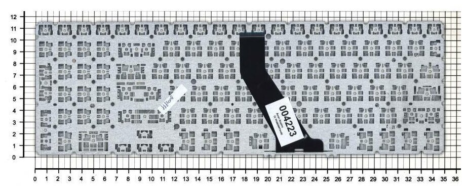 Клавиатура keyboard NSK-R37SQ 0R для ноутбука Acer Aspire V5-531 V5-551 V5-552 V5-571 V5-572 Timeline Ultra M3-581 черная с подсветкой