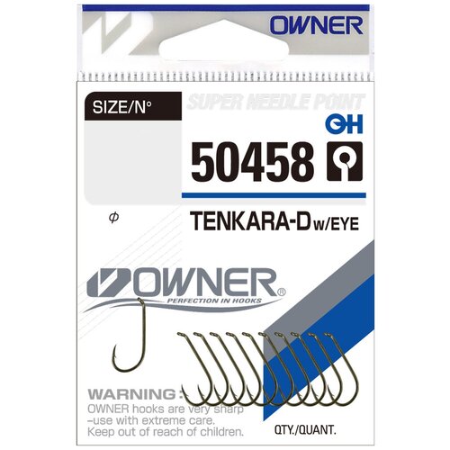 Owner Крючок OWNER 50458 TENKARA DOWN W/EYE BROWN (Размер # 16; 13шт Brown)
