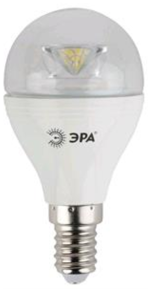 ЭРА P45-7W-827-E14 Лампа светодиодная ЭРА LED smd P45-7w-827-E14 мягкий желтый свет