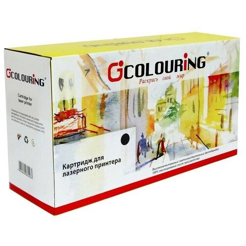 Colouring Картридж CG-CE412A (№305A) картридж ce412a 305a yellow 2600 копий colouring