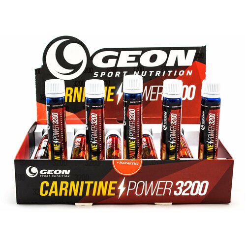 Карнитин GEON Carnitine Power 3200 (25 мл 1 шт) апельсин-маракуйя