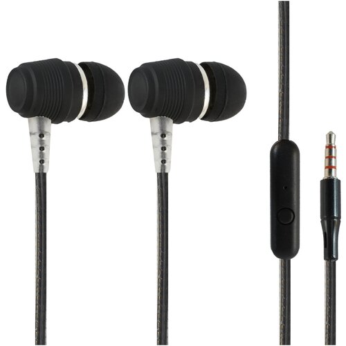 Наушники внутриканальные FaisON HP-109 Hear ткань микрофон кнопка ответа кабель 11м цвет чёрный 38100₽