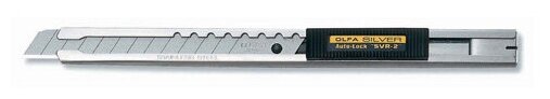 Нож OLFA с выдвижным лезвием 9 мм (OL-SVR-1) - фотография № 4