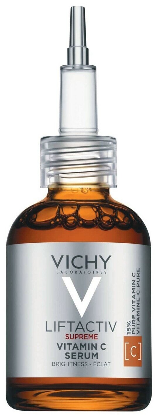 Сыворотка VICHY Концентрированная с витамином С для сияния кожи Supreme, 20 мл