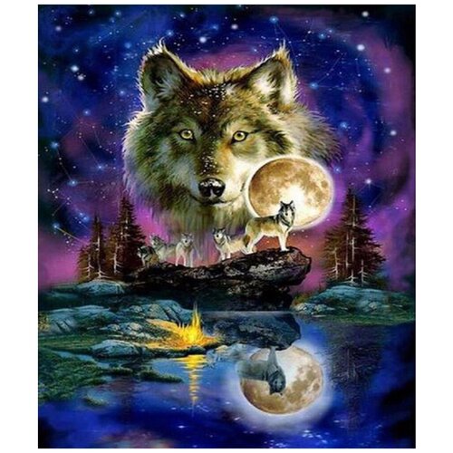 Алмазная мозаика 30*40 см 