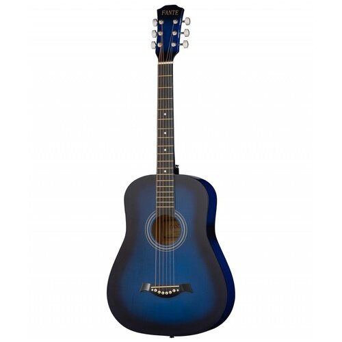 Fante FT-R38B-BLS синий санберст акустическая гитара ft r38b n акустическая гитара цвет натуральный fante