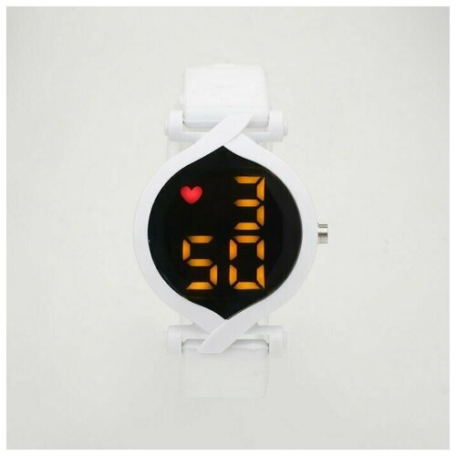 Часы наручные электронные детские белые 69700₽