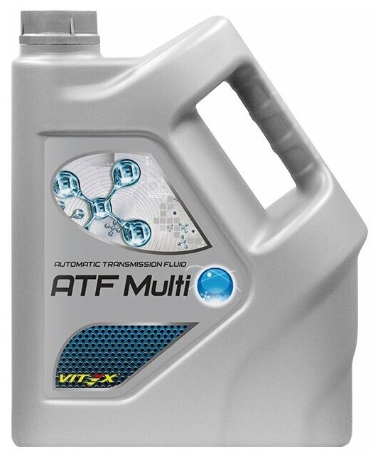 Трансмиссионная жидкость Vitex ATF Multi, синтетическая, 4 л