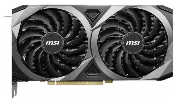 Видеокарта MSI GeForce RTX 3070 VENTUS 2X OC, 8ГБ, GDDR6, OC (RTX 3070 VENTUS 2X 8G OC LHR)