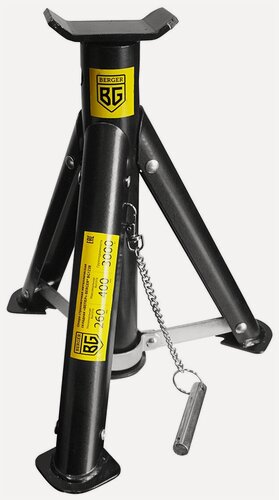 Изображение товара Опора Berger BG1238 страховочная металлическая складная 3 т "вепер" 265-415 мм