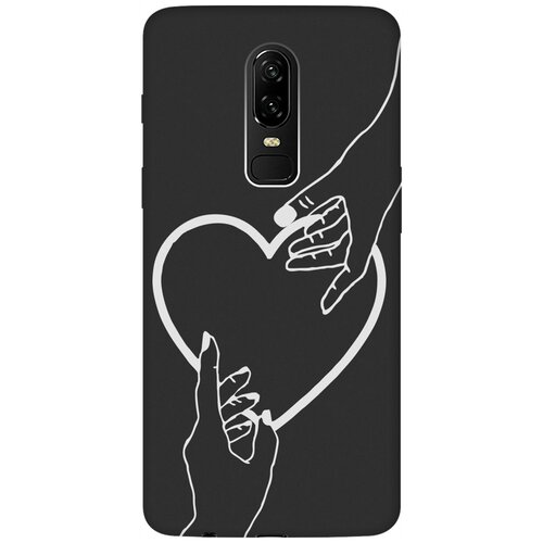 Матовый Soft Touch силиконовый чехол на OnePlus 6, ВанПлюс 6 с 3D принтом Hands W черный матовый soft touch силиконовый чехол на oneplus 6 ванплюс 6 с 3d принтом lovers hands w черный