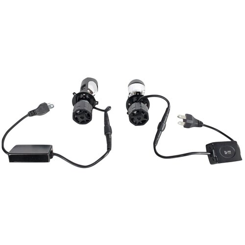 Лампа LHD H4 12-24V 180W диодная с линзой комплект 2шт