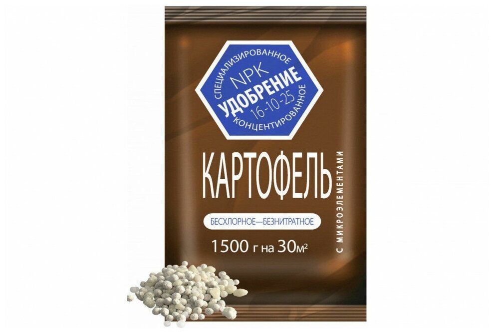 Удобрение для картофеля с микроэлементами 15кг Агроуспех