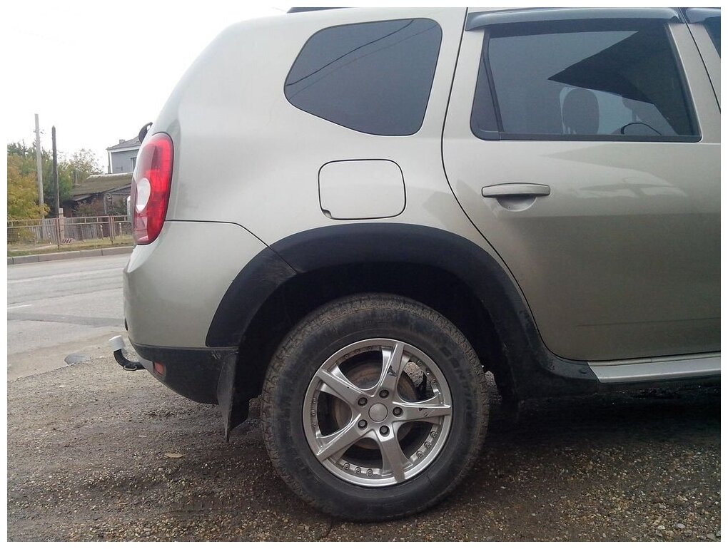 Как ставить накладки на колесные арки рено дастер - 82 фото