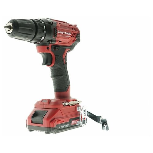 Аккумуляторный шуруповерт Энергомаш гарант ДШ1-18Л 1BatterySystem 476000₽