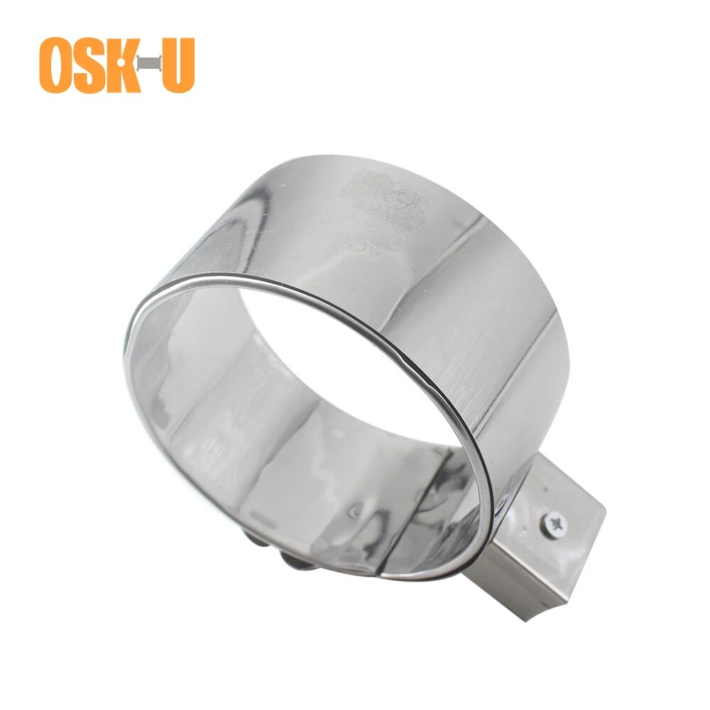 Ленточный нагреватель из нержавеющей стали 95 мм внутренний диаметр 50/80/90/95/100 мм керамический электрический нагревательный элемент для литьевой машины 220 В 700W 95x80mm