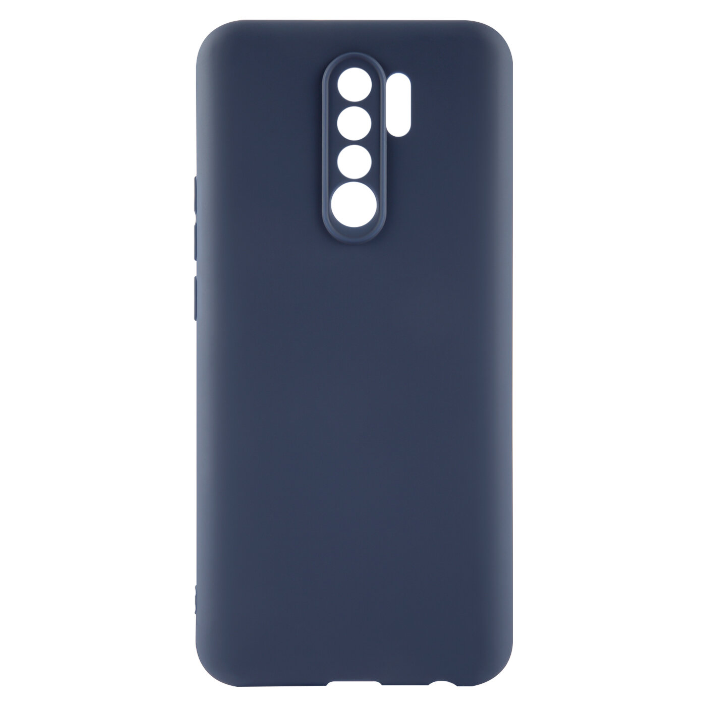 Чехол для Xiaomi Redmi 9 / Ксиаоми Редми 9, силиконовая накладка, синий