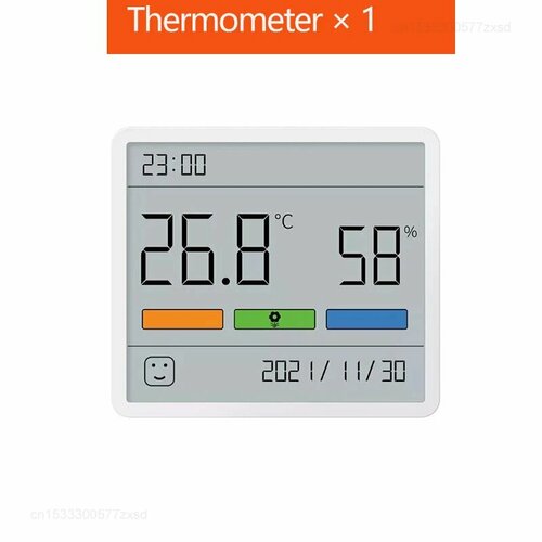 MIJIA DUKA Atuman Цифровой термогигрометр с часами 1pcs 908₽