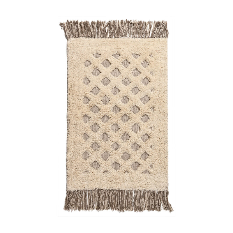 Коврик для ванной комнаты хлопковый ZEN REFLECTION, 50х80 см, FOR-COTTON-ZEN50-80