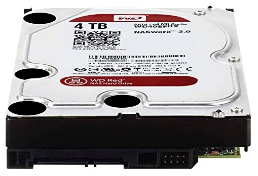 Жесткий диск Western Digital Red WD40EFRX, 4Тб, для NAS, серверных