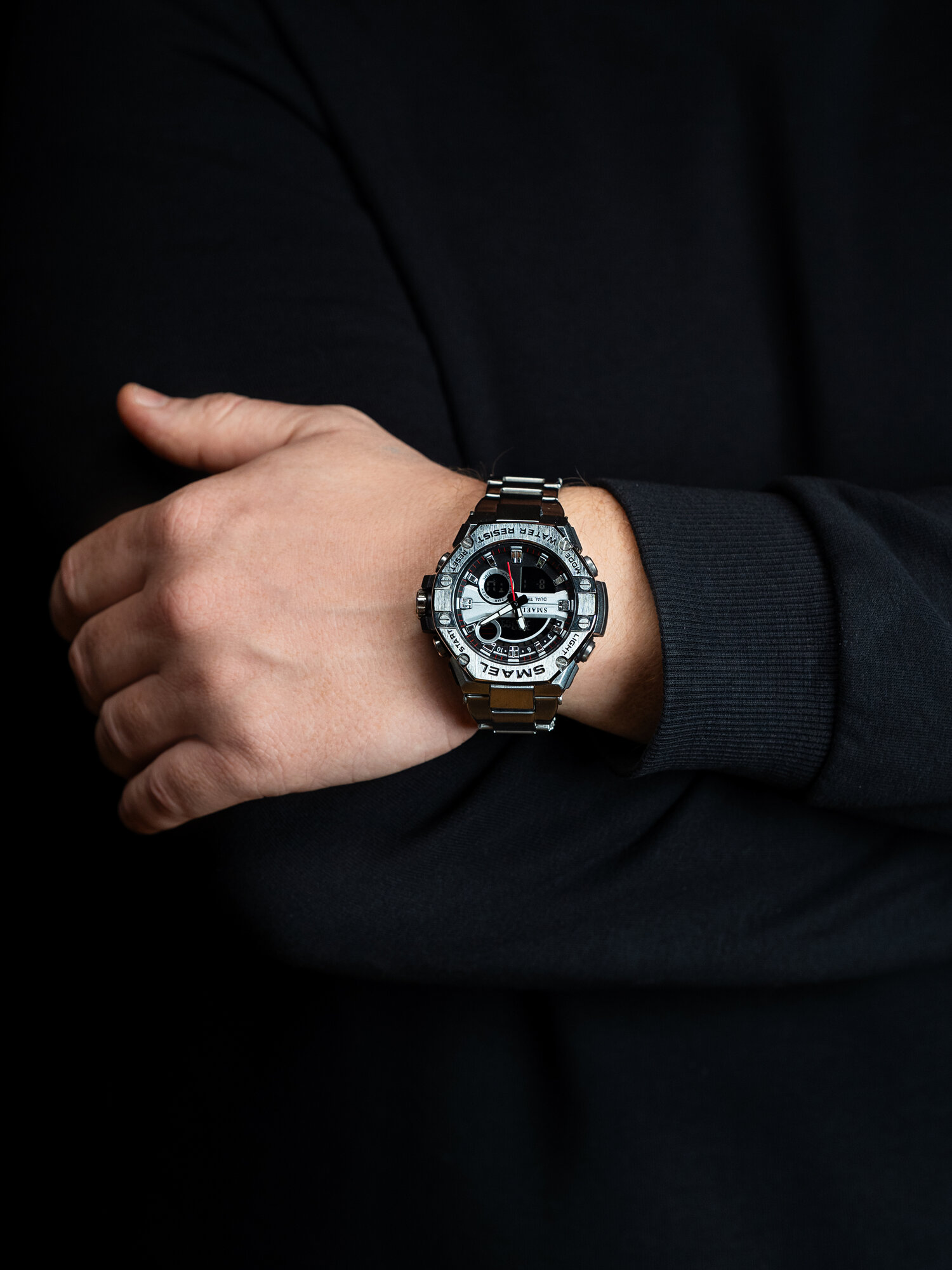 Наручные часы SMAEL, серебристый — фото 1