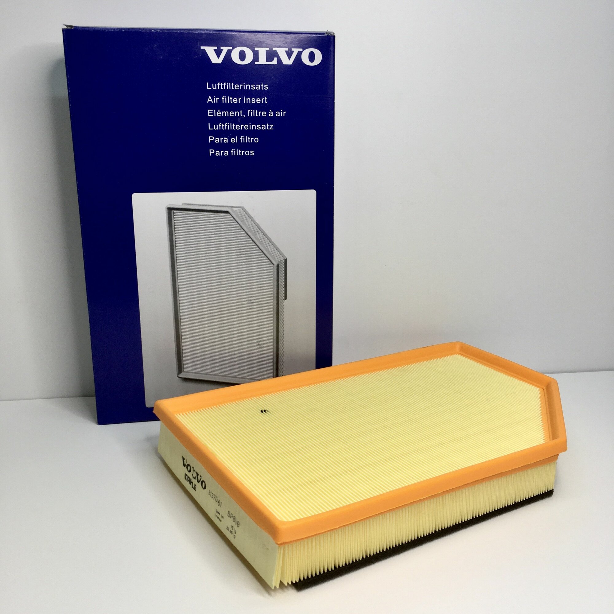 Фильтр воздушный Volvo 31370161, для широкого модельного ряда/ Вольво XC60, S60, V70