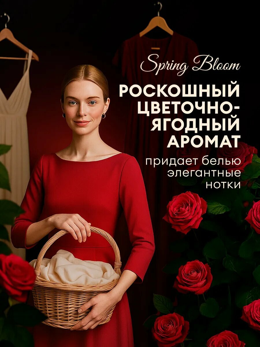 Кондиционер парфюмированный для белья 5 литров GRASS EVA Spring Bloom — фото 1