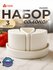 Набор солонок HUAXIN H7562 3пр 36х1