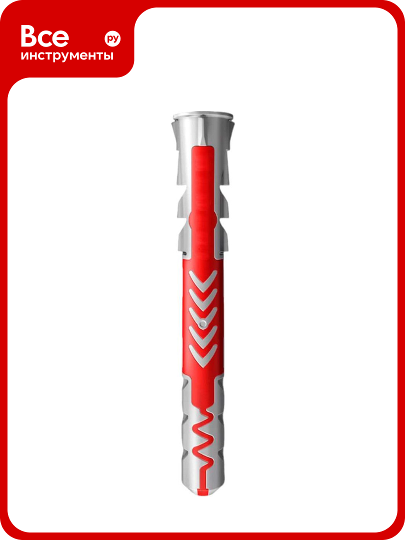 Дюбель универсальный KraftMan 6х50 DOUBLEPOWER Крафтман 100 штук 201-0001_100