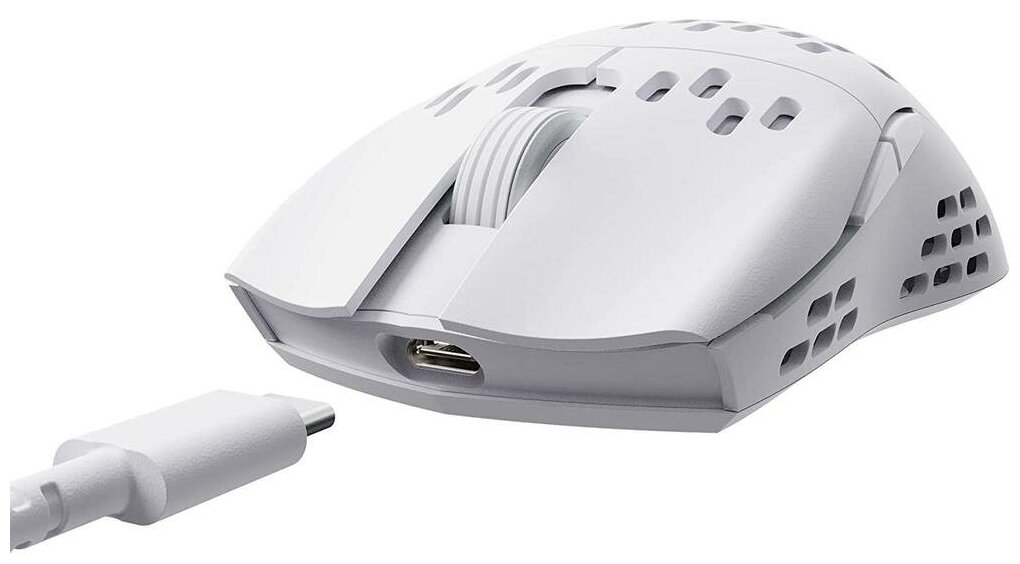 Мышь KEYCHRON M1-A2, проводная, USB, белый