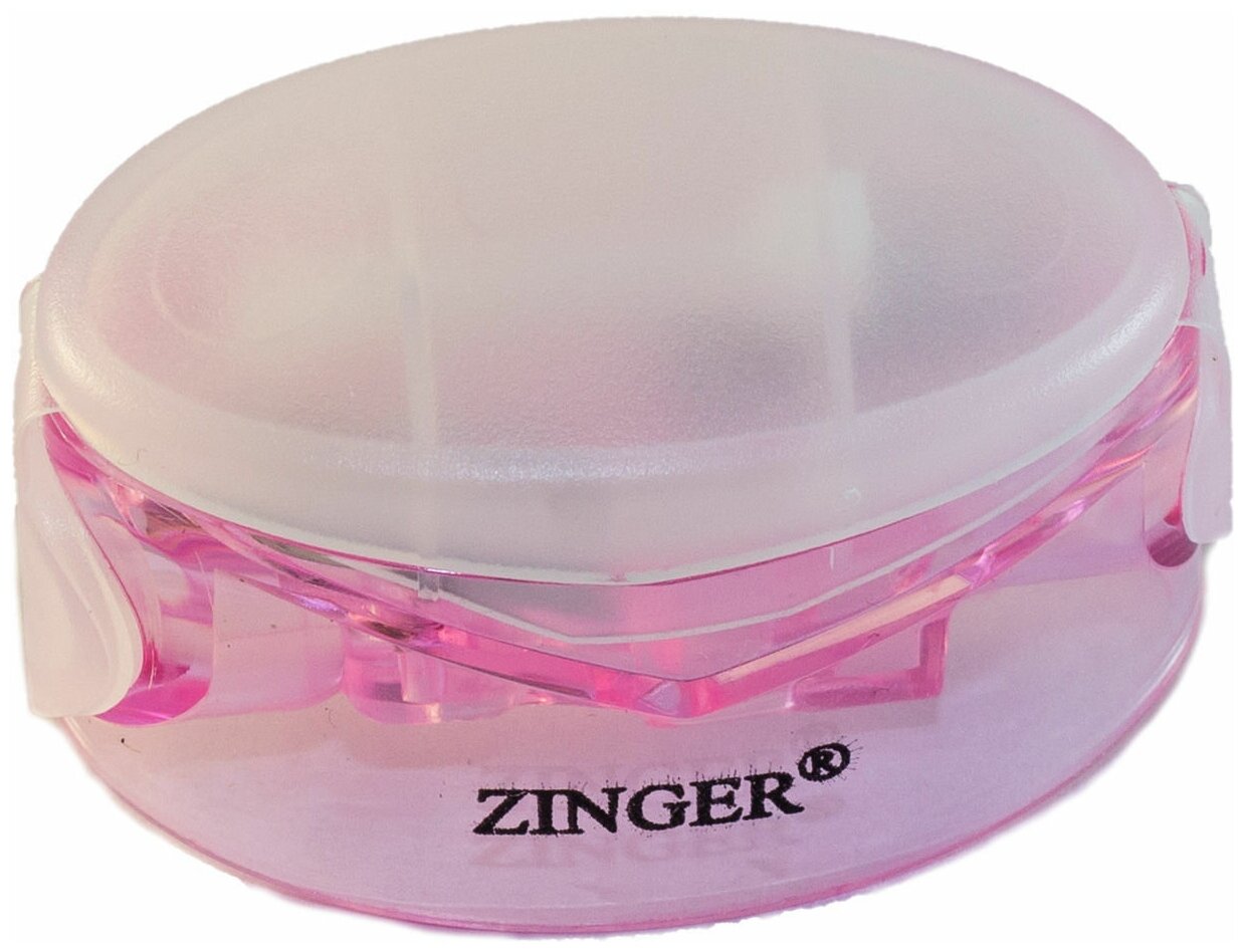 Точилка для косметических карандашей Zinger SH-31, розовая