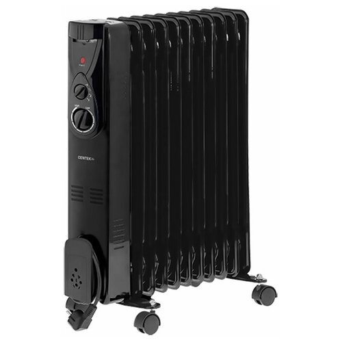 Обогреватель Centek СТ-6202 черный 11 секций 25м 2500Вт - 1 шт 2045100₽