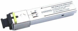 Модуль Osnovo SFP-S1SC13-G-1550-1310-I