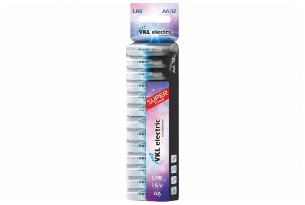 LR 6 / АА батарейка 15В Alkaline BL*12 шт