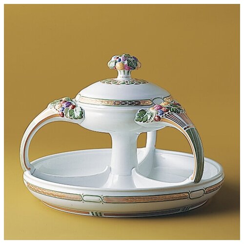 Фарфоровое блюдо менажница-кабаре «Ceres», KPM Berlin