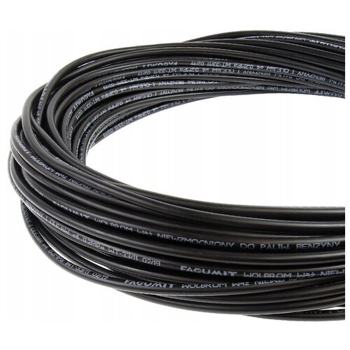 Шланг FAGUMIT вакуумный 4 мм резиновый 1 метр 320₽